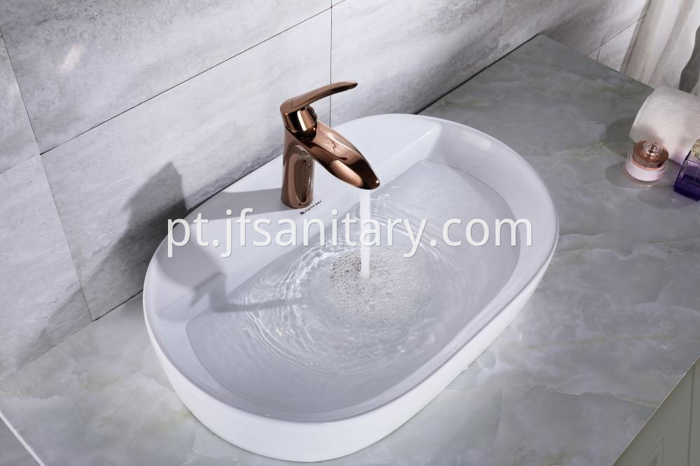 Luxury Brass Unique Design Wash Basin Faucets